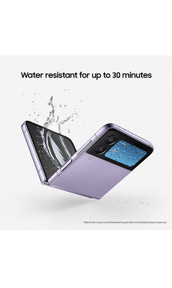 Samsung galaxy z flip4 left