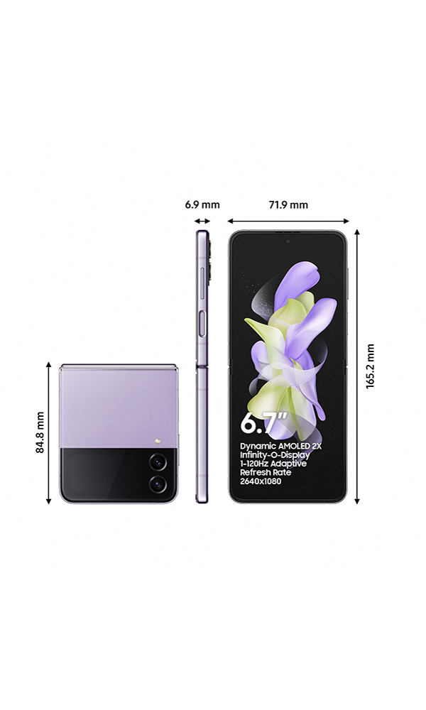 Samsung galaxy z flip4 back