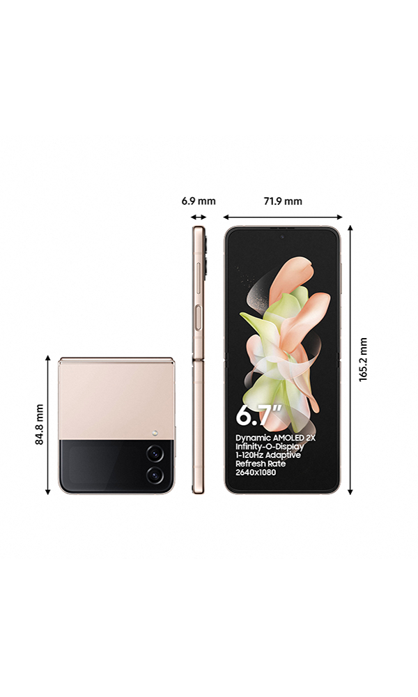 Samsung galaxy z flip4 back