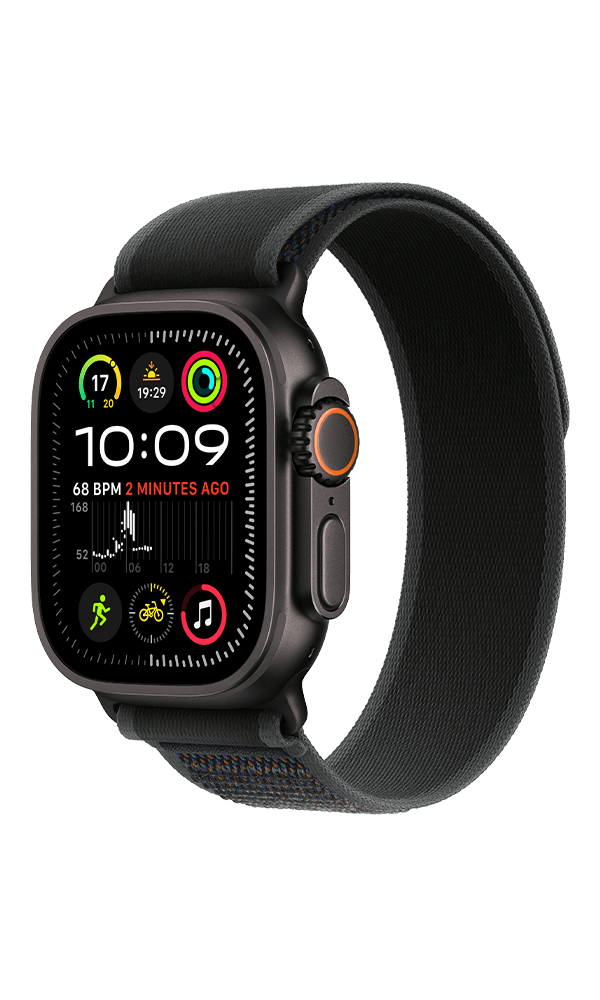 Apple Watch Ultra 2 (GPS+4G) Cellular 49mm Black Titanium Trail Loop