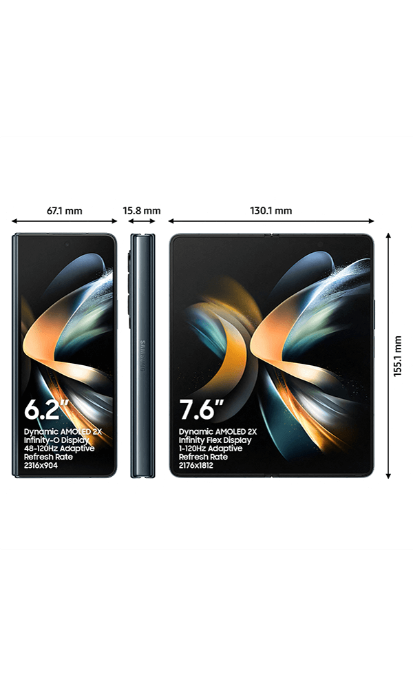 Samsung galaxy z fold4 back