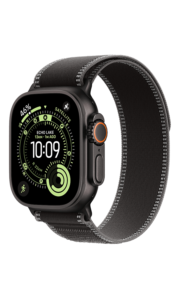 Apple Watch Ultra 3 Black Titanium Trail Loop Deals & Contracts