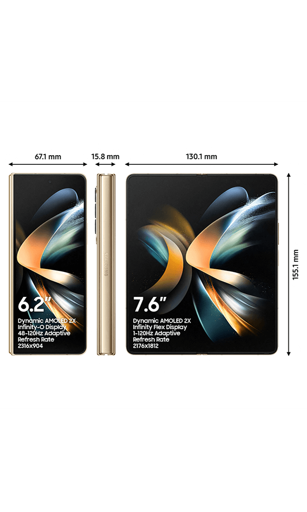 Samsung galaxy z fold4 back