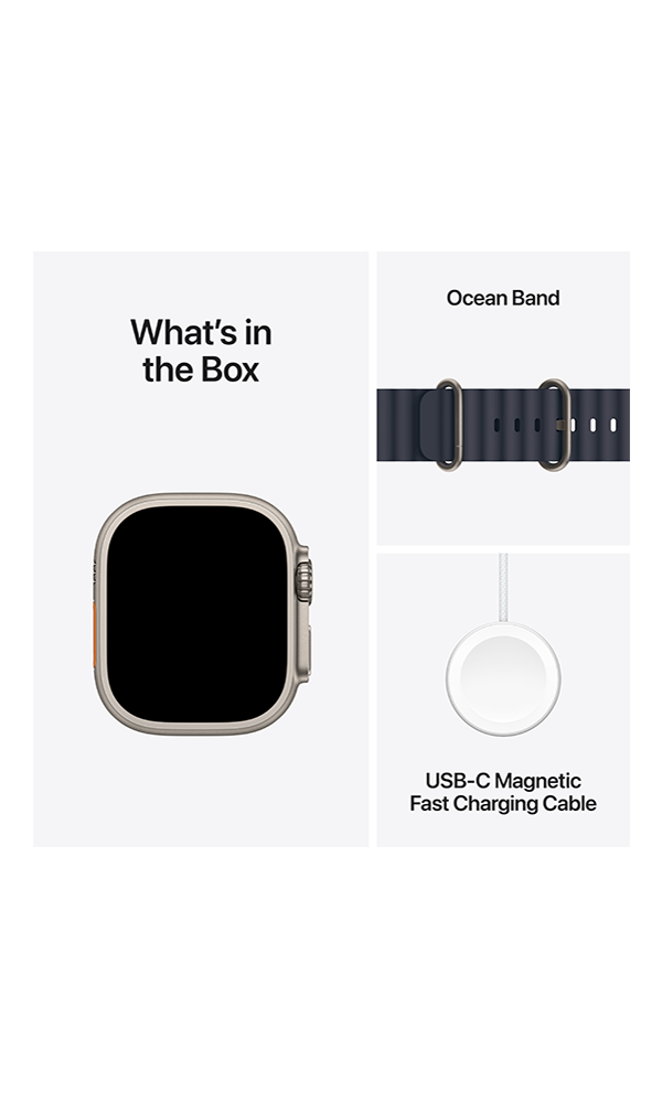 Apple Watch Ultra 2 Titanium Ocean Band Plan Vodafone UK