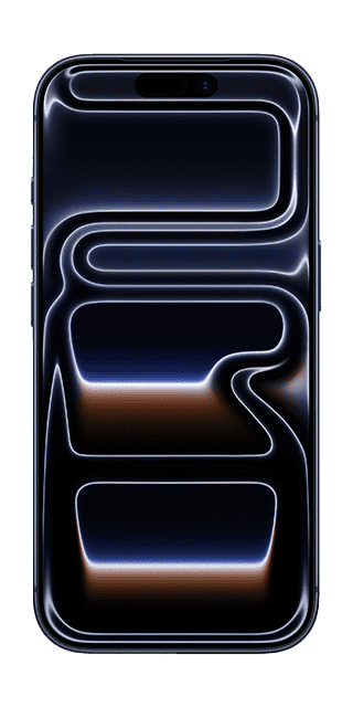 iPhone 17 Pro blue Front
