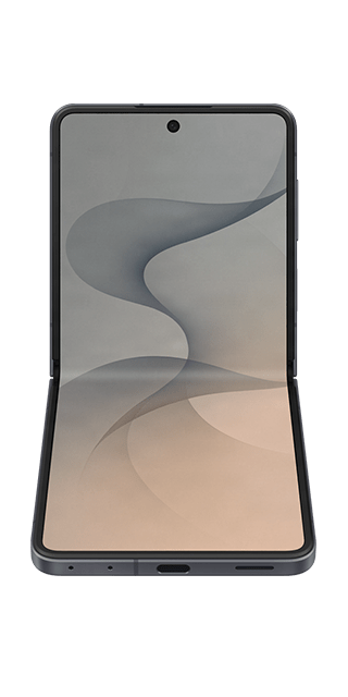 Samsung Galaxy Z Flip8 front graphite