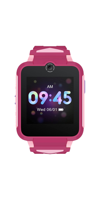 TCL MoveTime watch pink front