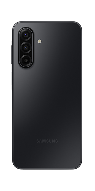 Back of Galaxy A17 5G in black