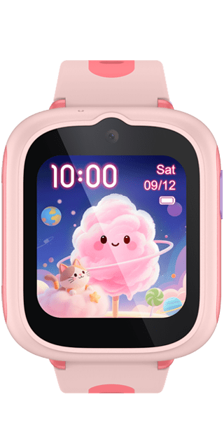 TCL MoveTime watch face in pink