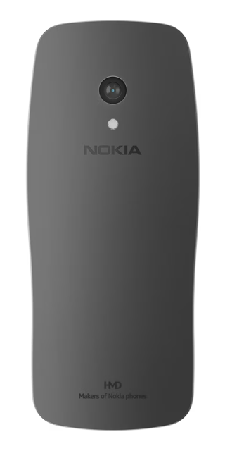 Back view of Nokia 3210 in Black
